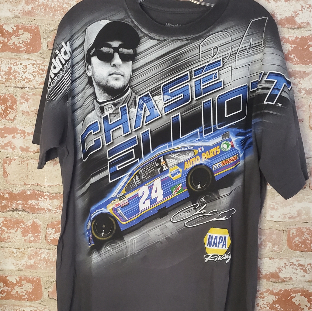 Nascar T Shirt Chase Elliot 24 Large Hendricks Motorsports
